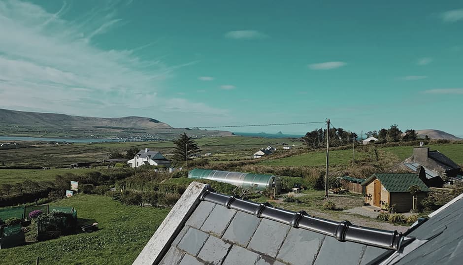 A large 3 bedroom house with many unique features.
